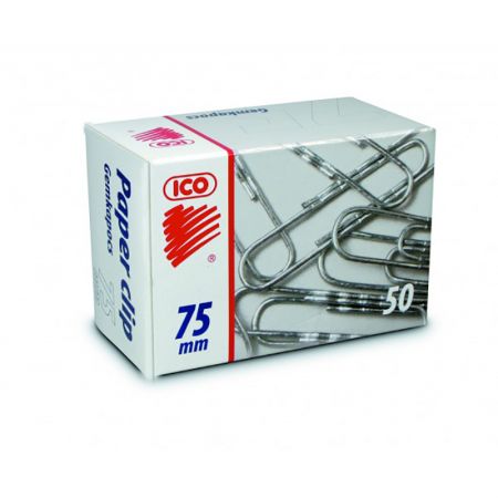 Saspraudes ICO 75 mm, 50 gab/kastītē (200-07894)