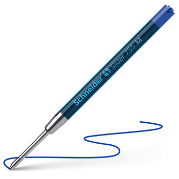 Lodīšu serdenis SCHNEIDER SLIDER 755, 1.0mm, zils (200-00826)