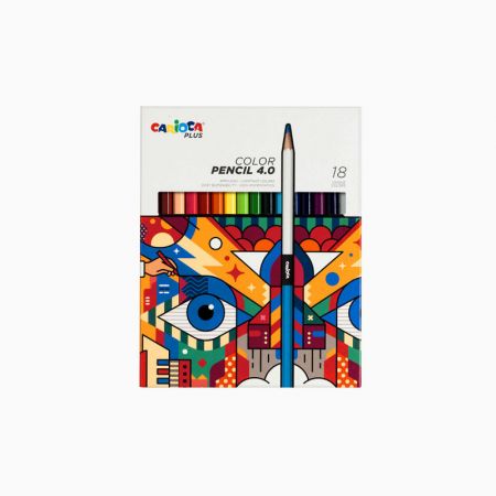Krāsainie zīmuļi CARIOCA Plus 4.0 18gab (200-15315)