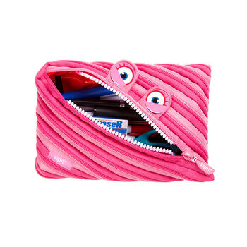 Penālis ZIPIT Wildlings Jumbo Pouch, ZTMJ-WD-HIP, rozā krāsā (550-04963)