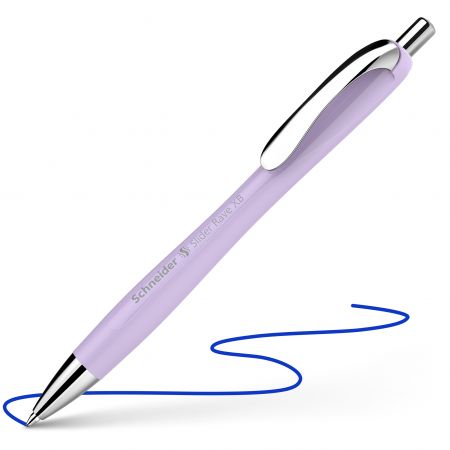Lodīšu pildspalva SCHNEIDER Slider Rave blossom Refill Slider, 755 XB zila (200-16598)