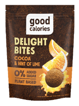 Kakao Bites ar datelēm un apelsīniem GOOD CALORIES, 65g (450-14914)