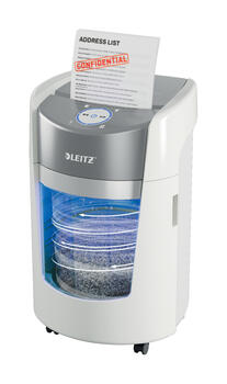 Papīra smalcinātājs Leitz IQ OptiMax Small Office 350, P5, 22L, balts (250-08949)