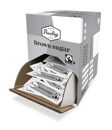 Cukurs brūns PAULIG FT, 3g, 200gab/iepak. (450-13133)