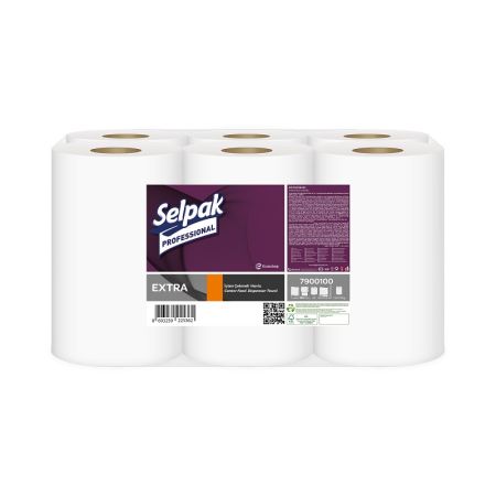 Papīra dvieļi SELPAK PRO Extra Center Feed dispenseriem, 1 slānis, 250m (400-10573)