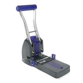 Caurumu perforators RAPESCO ECO P2200, 2 caurumi, 150 loksnes, melna/violeta (200-15350)