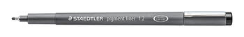 Pildspalva rasēšanai STAEDTLER PIGMENT LINER 1.2mm melna (200-08214)