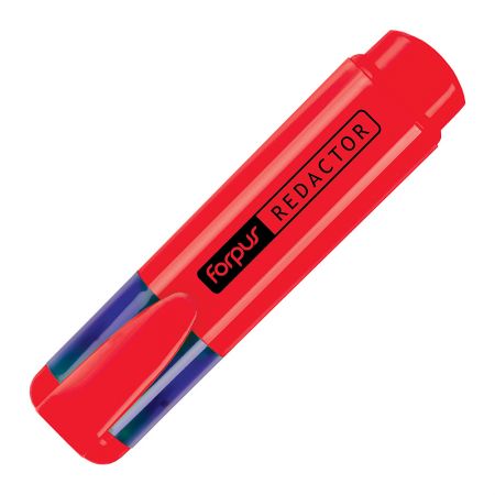 Teksta marķieris FORPUS, sarkans (200-01319)