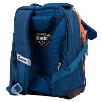 Skolas mugursoma SMART H-55 "College League", zila (550-05774)