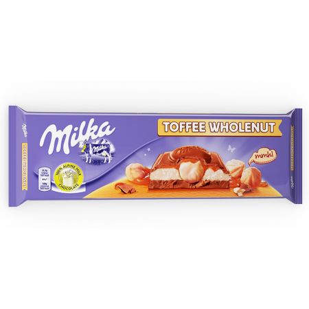 Šokolāde  Milka Toffee Nuts , 300 g (450-01122)
