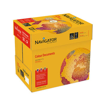 Papīrs NAVIGATOR COLOUR DOCUMENTS A4 120g/m2, 250 loksnes/iepakojumā (100-00029)