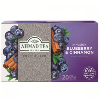 Ahmad Tēja 20' Alu Blueberry & Cinnamon (450-17763)
