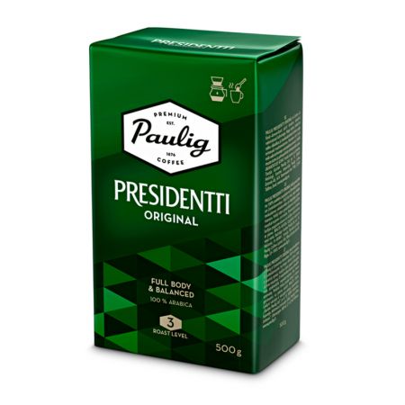Maltā kafija PAULIG PRESIDENTTI ORIGINAL, 500 g (450-00503)