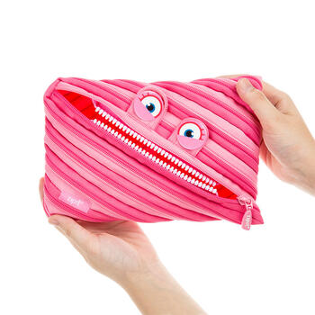 Penālis ZIPIT Wildlings Jumbo Pouch, ZTMJ-WD-HIP, rozā krāsā (550-04963)