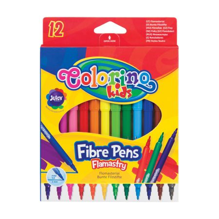 Flomasteri COLORINO 12 krāsas (200-08875)