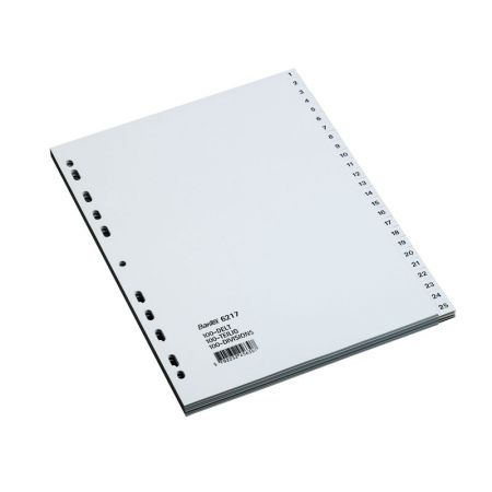 Sadalītājs dokumentiem Bantex Strong Line A4, 1-100 (150-00885)