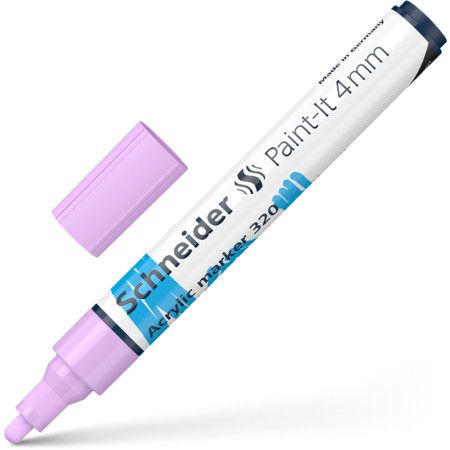 Akrila marķieris SCHNEIDER Paint-it 320, 4mm, lillā (200-14323)