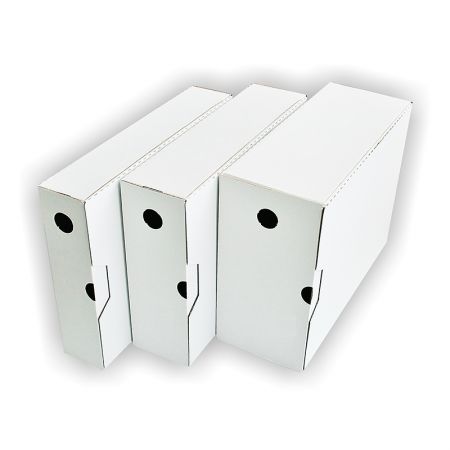Arhīva kārba SMLT A4, 238 x 120 x 320 mm, balta (150-02892)