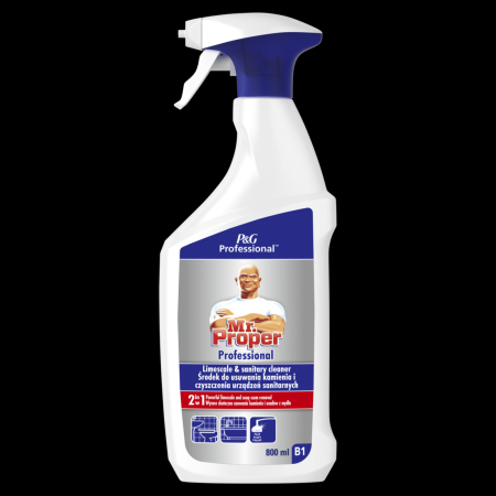 Kaļķa un nosēdumu mazgāšanas līdzeklis Mr.PROPER Professional, 800ml (400-08875)