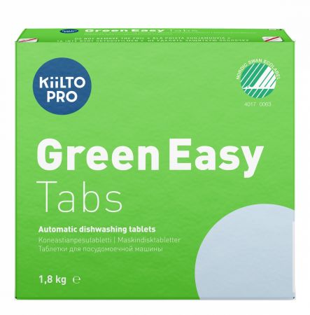 Tabletes trauku mazgājamai mašīnai KIILTO Pro Green Easy Tabs, 1.8kg, 100gab (400-08978)