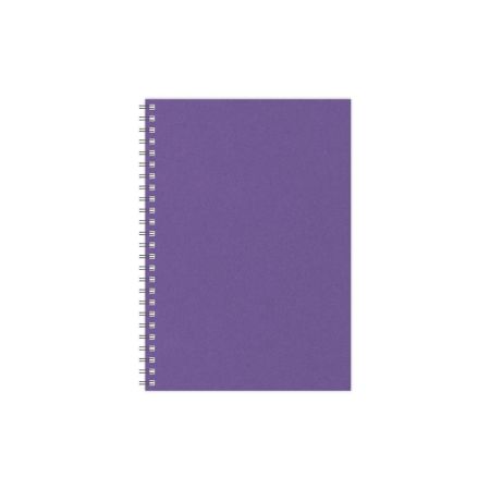 Klade - planotājs TIMER ar spirāli, A5 formāts, punktotas lapas, violetā krāsā (100-10356)