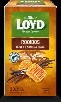 Sarkanā tēja LOYD Honey & Madagascar Vanilla, 20x2g (450-11640)