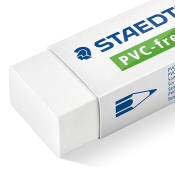 Dzēšgumija STAEDTLER PVC-FREE 525B20, izmērs 65x23x13 mm (200-04967)