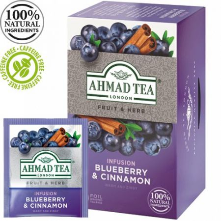 Ahmad Tēja 20' Alu Blueberry & Cinnamon (450-17763)