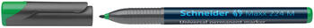OHP marķieris Schneider Permenent 220 S, 0,4mm zaļš (200-14067)