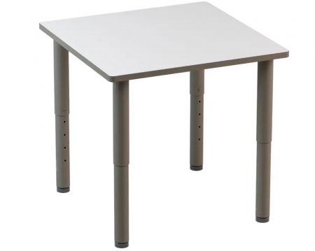 IDRA augstuma regulējams galds 80x60 cm (T2-T6) balts (350-01986)