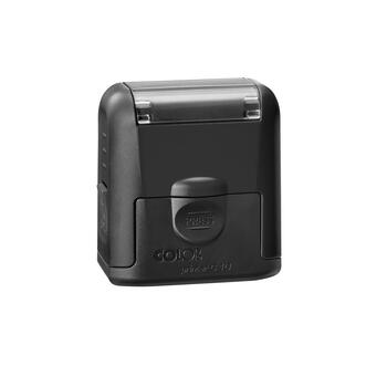 Zīmogs COLOP Printer C10, melns korpuss, zils spilventiņš (650-03691)