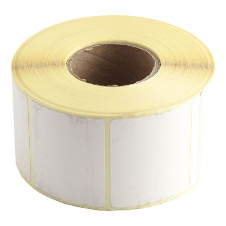 Termo-uzlīmes, 49 x 40 mm, baltas, 1000 uzlīmes (100-06640)
