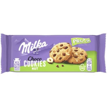 MILKA Choco cepumi ar riekstiem 135g (450-22872)