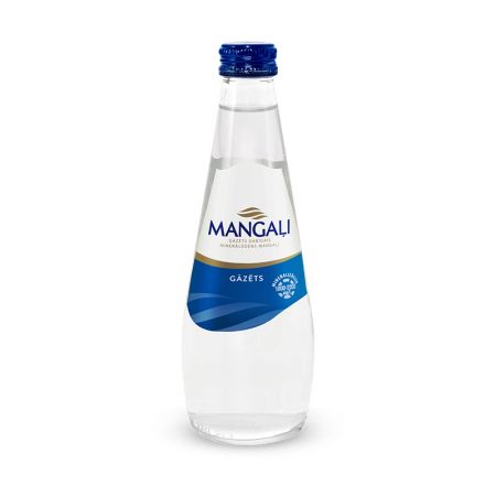 Minerālūdens MANGAĻI gāzēts ,0.33 L, stikla pudelē (450-12932)