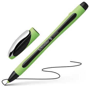 Pildspalva liners SCHNEIDER XPRESS 0.8mm, zaļš korpuss, melna tinte (200-00644)