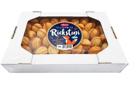 Cepumi Riekstiņi MARIO ar karamelizētā piena pildījumu, 1kg (450-24921)