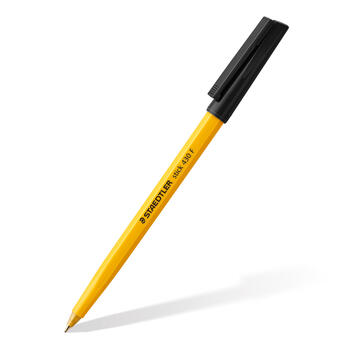 Lodīšu pildspalva STAEDTLER STICK 430F 0.7mm melna (200-00341)