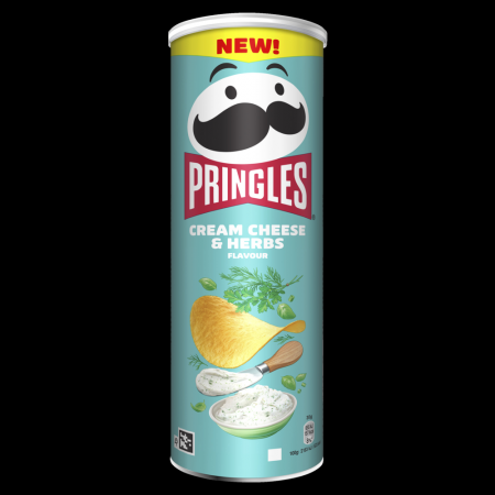 PRINGLES Cream Cheese & Herbs 165g (450-22945)