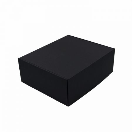 Dāvanu kaste, melna, liela ar augstumu 13 cm (150-04091)