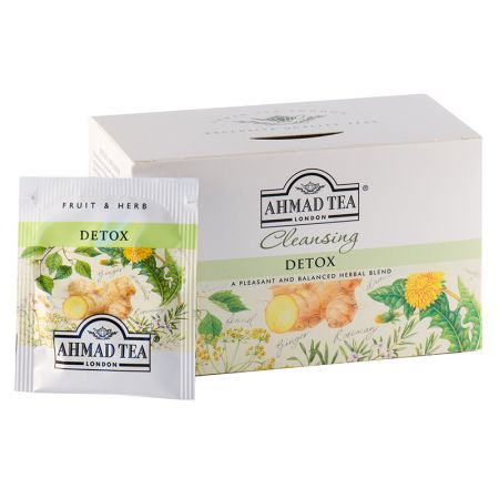 Zāļu tēja AHMAD Alu Detox, 20 maisiņi x 2 g paciņā (450-01267)