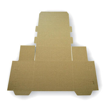 Arhīva kārba SMLT 270 x 155 x 330 mm no kartona, saliekama, brūnā krāsā (150-02302)
