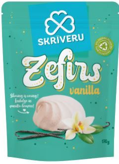 SKRĪVERU zefīrs ar vaniļas garšu 170g (450-13881)