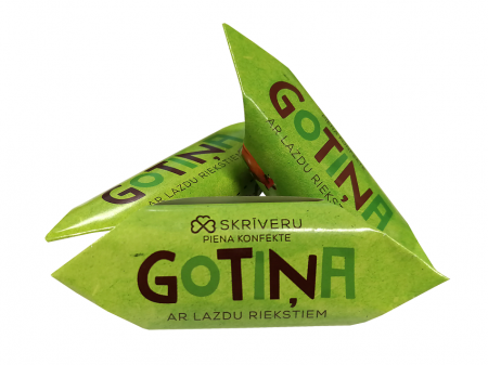 SKRĪVERU GOTIŅA ar lazdu riekstiem 1kg (450-15672)