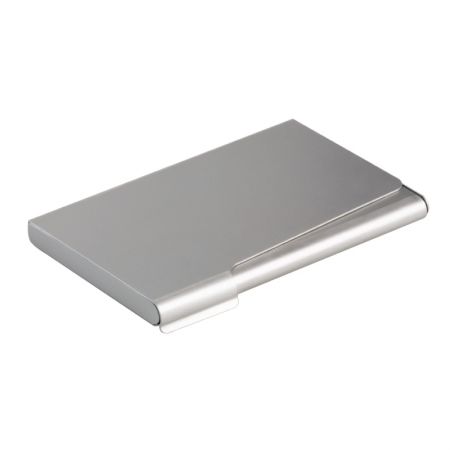 Vizītkaršu kastīte DURABLE, metāliski sudrabaina krāsa (150-00695)