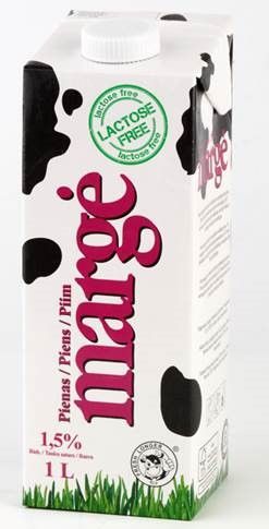 Piens MARGE Bez laktozes 1.5%, UHT, 1 l (450-12936)