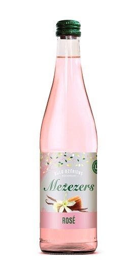 Bezalkoholisks dzirkstošs dzēriens Rose, MEŽEZERS, 0.5L (450-13799)