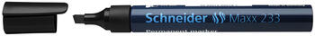 Noturīgais marķieris SCHNEIDER Maxx 233 slīps, 1-5 mm, melns (200-01448)
