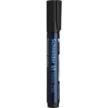 Noturīgais marķieris SCHNEIDER Maxx 250 slīps, melns (200-01450)