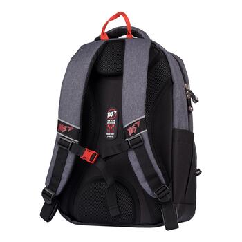 Mugursoma YES TS-49 SubSurf. Melnbalts, pelēks (550-06300)