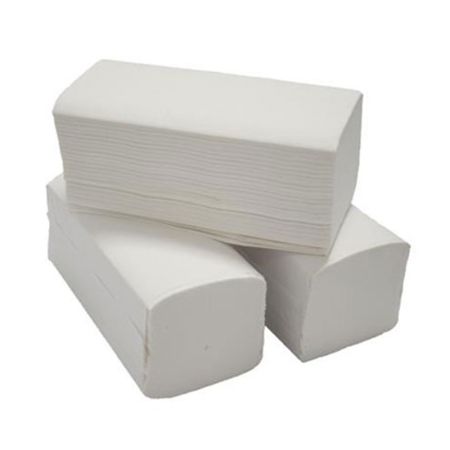 Roku dvieļi GRUINE V-locījums, 2 sl., 200 salvetes, 23 x 21 cm, 75%-balināti (400-03586)